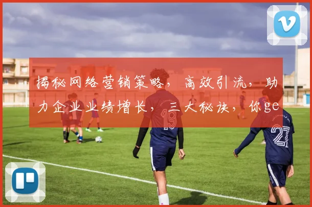 揭秘网络营销策略，高效引流，助力企业业绩增长，三大秘诀，你get了吗